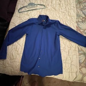 Royal blue shirt